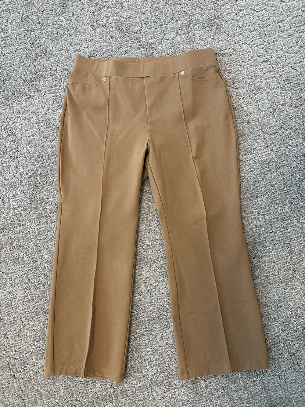 Michael Kors Tan Knit Pants